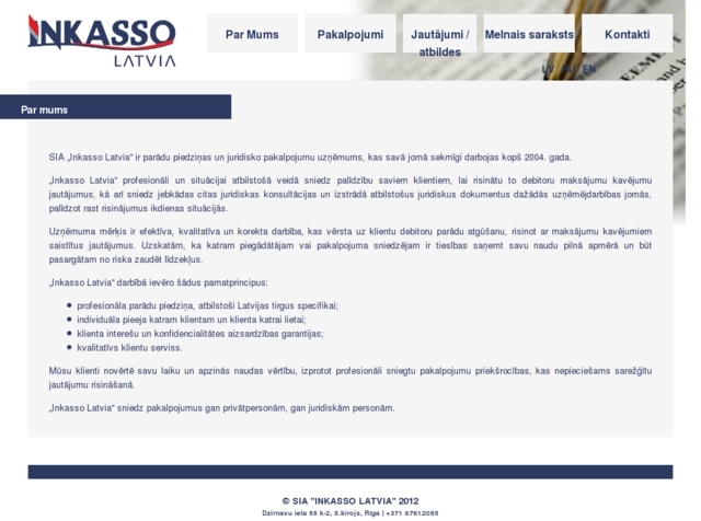 Inkasso Latvia, SIA