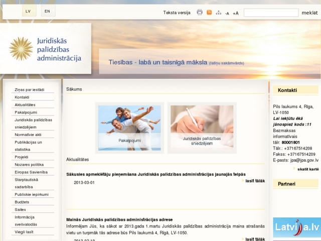 Juridiskās palīdzības administrācija, 